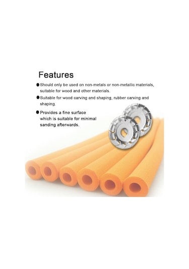 Suofeng Yüksek Hızlı Ahşap Oyma Diski - 65mm Çap, 16mm Delik, Açılı Taşlama İçin