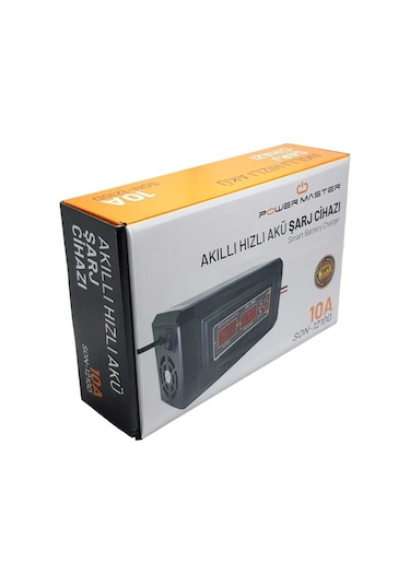 Powermaster Son-1210d 12-24volt 10amper Akıllı Akü Şarj Cihazı