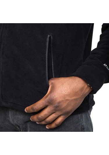 Trespass Maflflj20009 Bernal - Male Fleece At300 Black Noir Erkek Polar 001