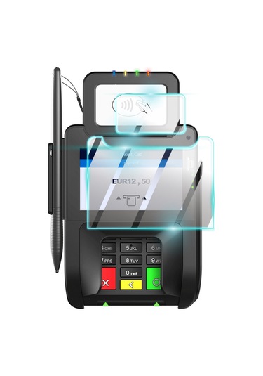 Pax Q30 Pos 4" Ekran İçin 9h Nano Proactive Ekran Koruyucu