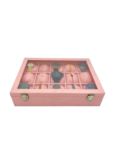Saat Kutusu 15 Li Pembe Spesiyal Lüks Pembe