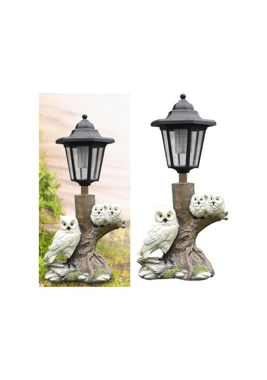 Homyl Güneş Bahçe Heykeli Işık, Heykelcik Gece Lambası Çok Renkli