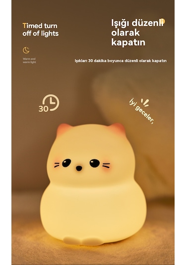 Led Patırık Ortamışığıgece Lambası-domuz 1 Diğer