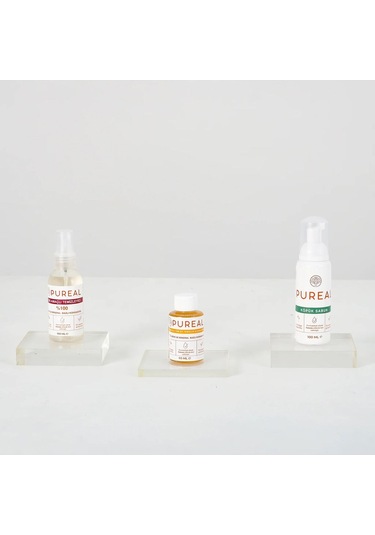 Pureal Mini Doğal Temizlik Seti 60 Ml 3'lü Set