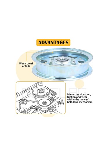 3 Paket 033800000 Kasnak Bad Boy'un Değiştirilir 0337201255 3/4 Hedır Maharani 1.Resim