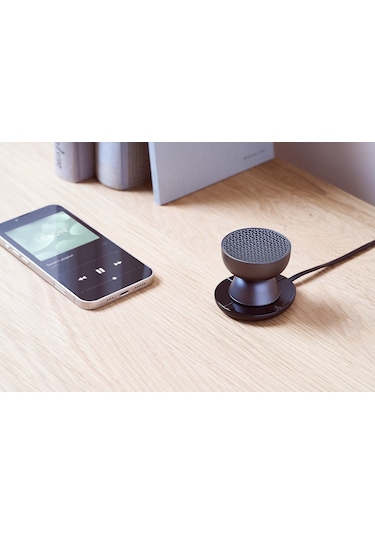 Lexon Tamo Tws Bluetooth Hoparlör Metalik Gri