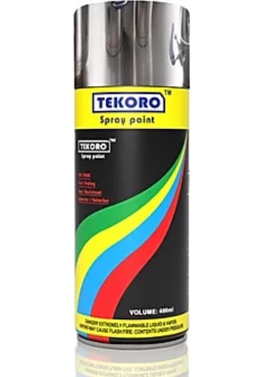 Tekoro Parlak Krom Sprey Boya 400  ML