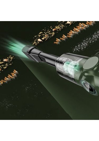 Unimarket Kablosuz Taşınabilir Araba Süpürgesi Mini Elektrikli Toz Emici Üfleyici - Siyah Filtre 1 Adet