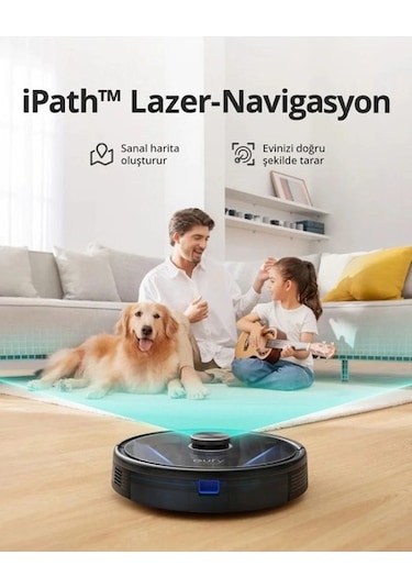 Anker Eufy Lr30 Hybrid Plus Çöp İstasyonlu Akıllı Robot Süpürge (Teşhir &Outlet)