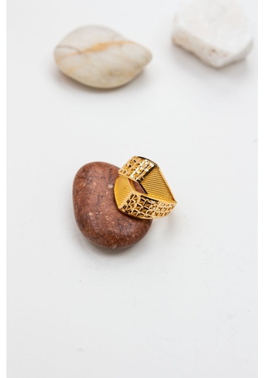 Latif Kuyumculuk 22 Ayar Altın Füzyon Kadın Yüzük Lkyzk1547 Altın