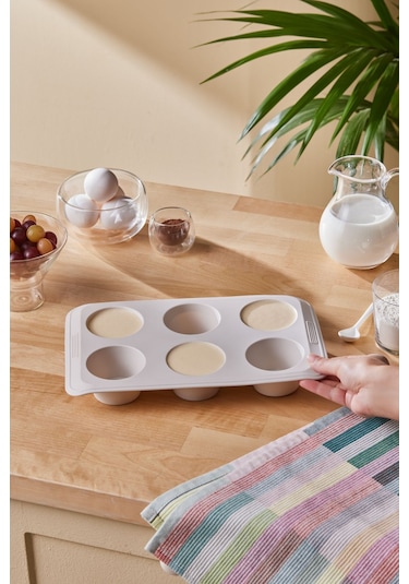 Crick Crack Harmony 6'lı Silikon Muffin Kalıbı
