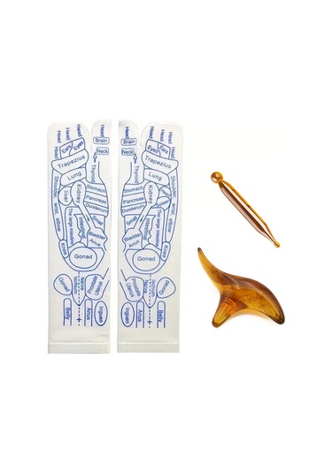 Mufunye Beyaz Ve Mavi Renkli Polyester Çorap Seti - Kadın Ve Erkek İçin Masaj Aletleri Dahil