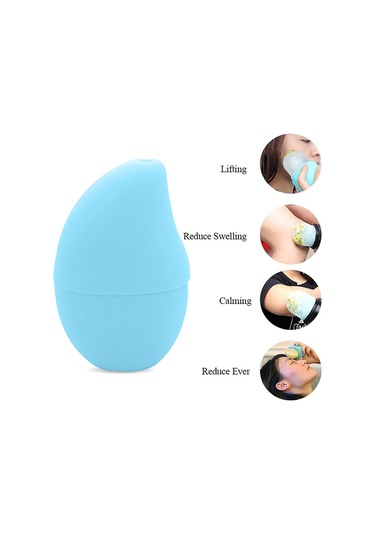 Suntek Masaj Küreleri Soğutma Araçları Yüz Gözler Mavi