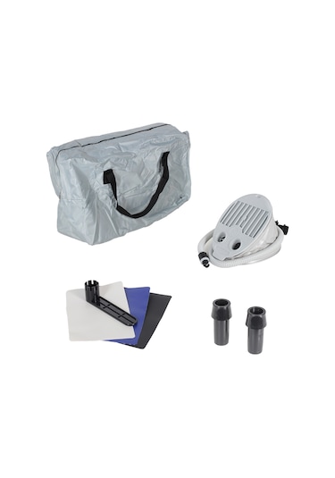 Remixon 240cm Gray Blue Izgara Taban Şişme Bot