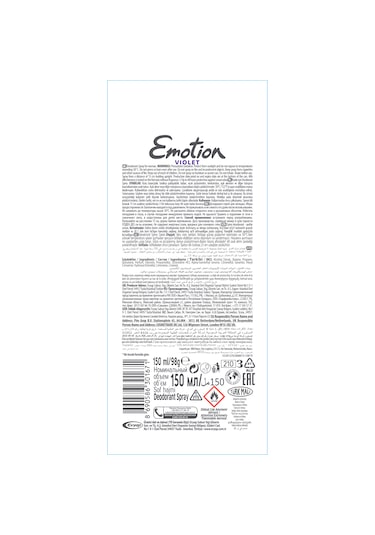 Emotion Violet Kadın Deodorant 6 x 150 ML