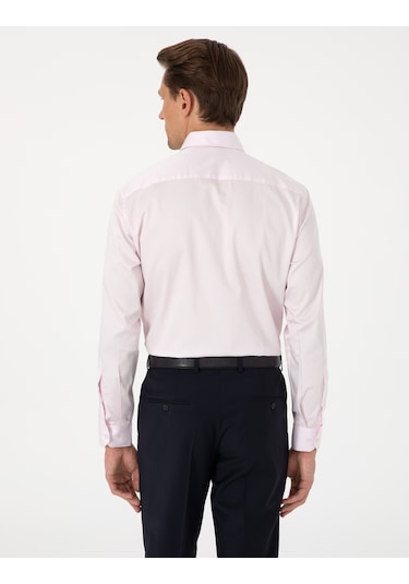 Pierre Cardin Erkek Açık Pembe Gömlek Basic 50305127-vr078 Açık Pembe