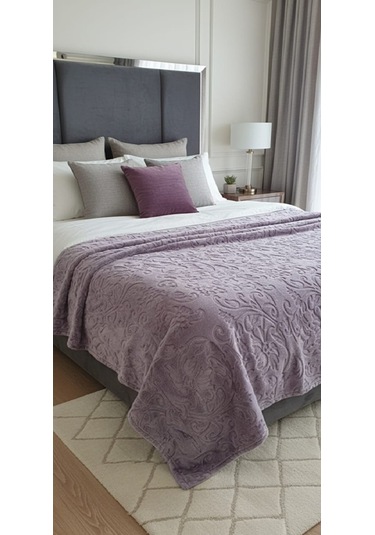 Padişah Emboss Çift Kişilik Battaniye Külmoru Çok Renkli