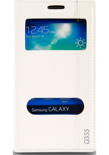 Samsung Galaxy Core 2 (G355) Gizli Miknatisli Pencereli Magnum Ki 85566707