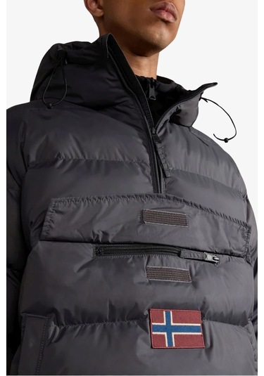Napapijri Raınforest Op Wı Puf Erkek Gri Mont Np0a4hmah981 Gri