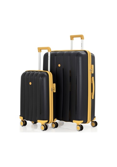 Mçs Polipropilen 2li Valiz Seti Büyük & Kabin V305 S21yy1000077-set 10610 2'li Set Çok Renkli