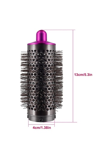 Xurunkeji Dyson Airwrap Şekillendirici Aksesuarları İçin Silindir Tarak, Saç Kıvırma Aleti, Altın Ve Gri