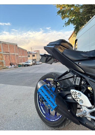 Yamaha R-25 Egzoz Koruması Mavi