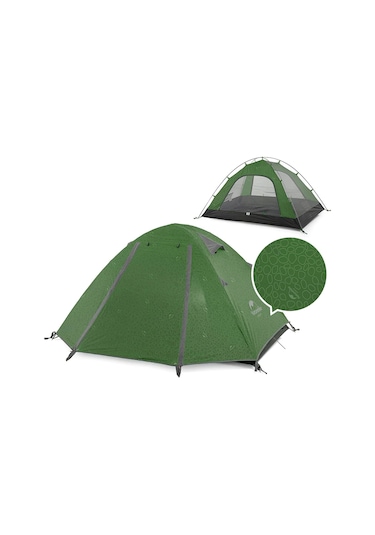 Naturehike P-Serisi 3 Kişilik Kamp Çadırı Haki