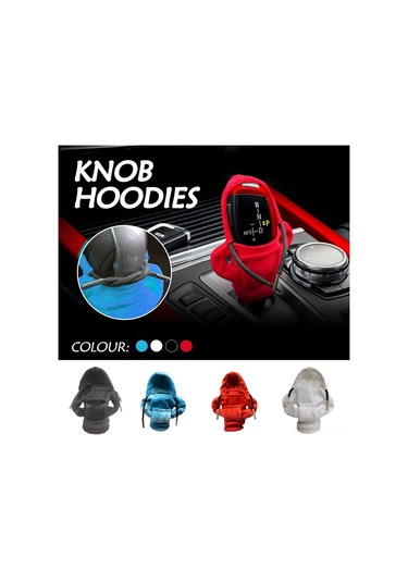 Wezone Araba Vites Kolu Korumalı Kumaş Kılıfı - Mükemmel Koruma Ve Stili Bir Arada Mavi Renk