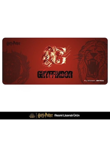 Exvega Harry Potter Hogwarts Gryffindor Xxl Mousepad 90 40