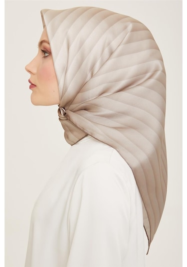 Armine Sura İpek Eşarp 24ya9150 01 - Desenli