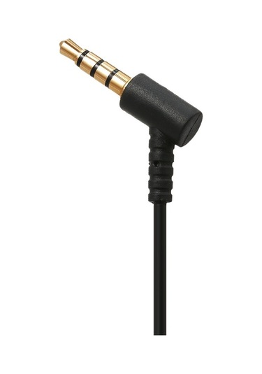 Sandwich Bose Qc3 Kulaklık Ses Kablosu - 3.5mm-2.5mm Altın Uçlar, Tpe, 150cm, Siyah, Mikrosuz, Kontrolsüz