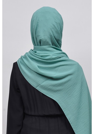 Altobeh Caz Krep Tesettür Kadın Şal - Firuze