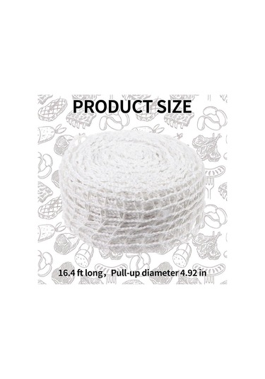 5m Et Filesi Rulosu, 18 Numara, Füme Et, Tavuk, Jambon, Et Şarküteri, İp, File Rulosu, Sarma Filesi, Sığır Eti Filesi Rulosu