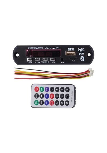 Ganzhoushop Usb Tf Radyo Mp3 Çalar Kablosuz Dekoder - Bluetooth Destekli Mp3 Oynatıcı Ve Radyo Cihazı