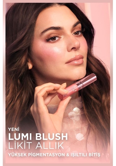 L'Oréal Paris Lumi Blush Likit Allık Glowy True Rose