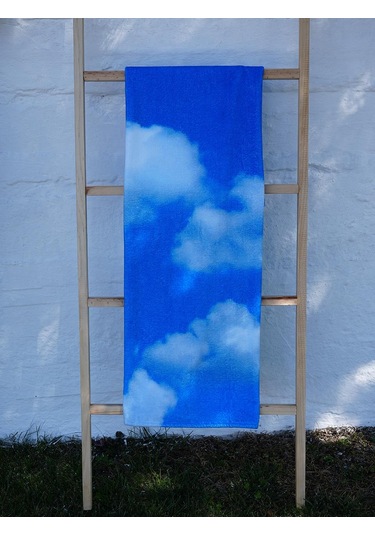 Kadife 100x180 Cm Desenli Modern Plaj Havlusu Baveno Desen004