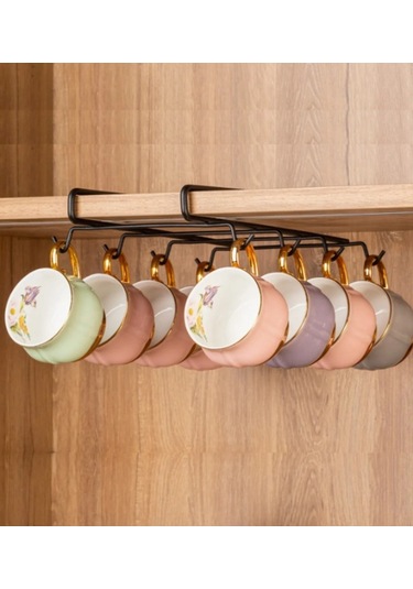 Büro Ev Ofis Mutfağı İçin Dolap İçi Fincanlık Askı Aparatı Diğer