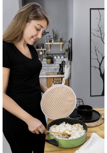 Şık Ve Pratik Demlematik: Pilav Demleme Örtüsü , Tencere Kapağı Bonesikahve Puantiye