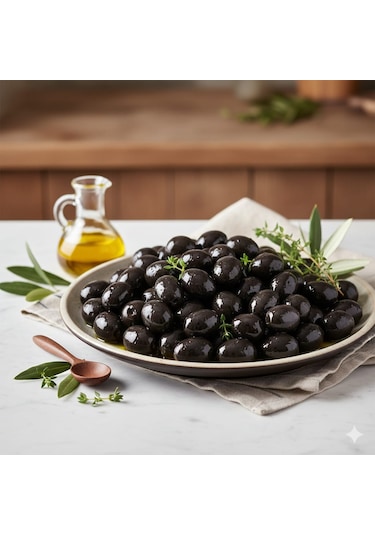 Müşküleli Mehmet Gemlik Sofralık Zeytin 1 KG