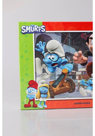 Dekomus İle Şirinler 50 Parça Puzzle