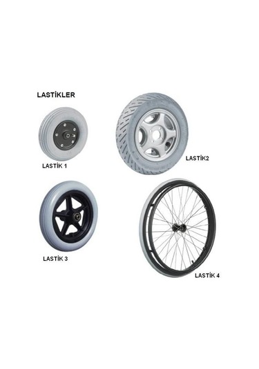 Medikaltec Tekerlekli Sandalye Ön Tekeri