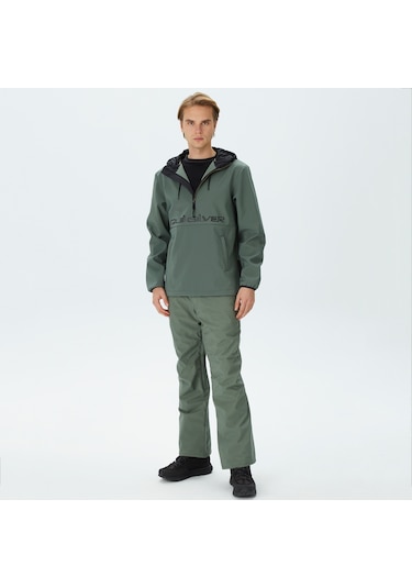 Quiksilver Live For The Ride Erkek Yeşil Outdoor Ceket - Eqyft04835 Yeşil