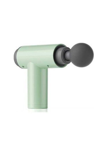 Tongxida Mini Taşınabilir Fasya Tabancası Şarj Edilebilir Elektrikli Titreşim El Kası Masajı Profesyonel Servikal Omurga Yatış Açık Yeşil