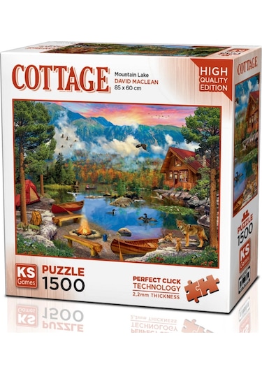 Nessiworld Mountain Lake Puzzle 1500 Parça 22036