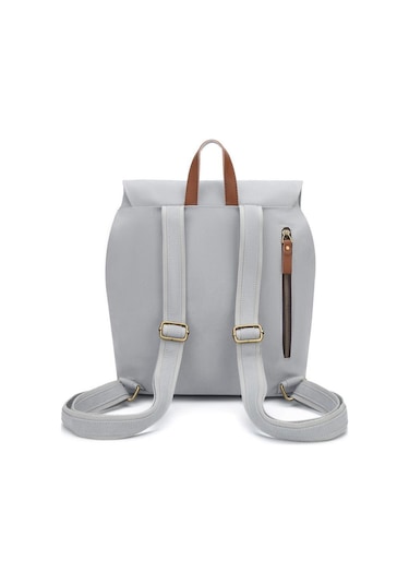 Kanvas Kumaş Kadın Sırt Çantası Smart Bags 1329 GRİ