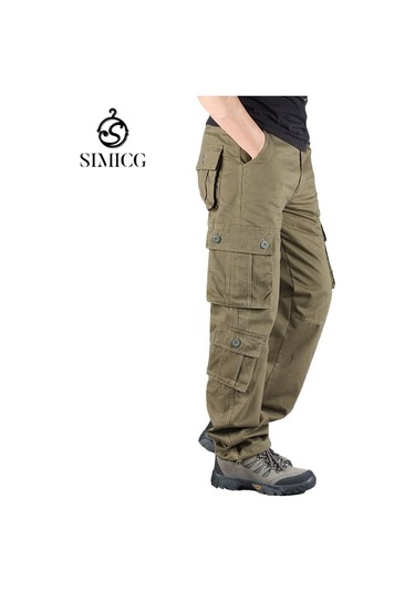 Erkekler İçin 3d Outdoor Sekiz Cepli Tulum Sarı