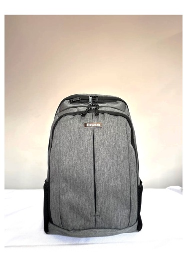 Newbag 15,6 İnç Laptop Sırt Çantası-okul Çantası Gri