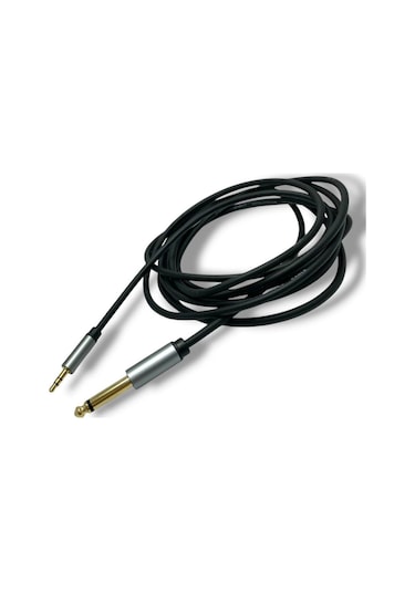 Pawer 1.5metre 6.3mm Mono - 3.5mm Stereo Kablo