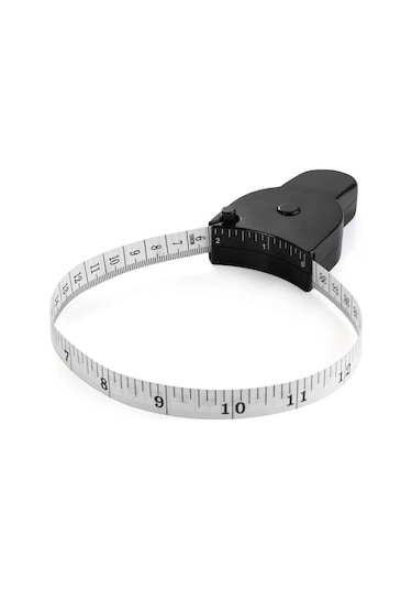 2 Adet-2 Adet Vücut Mezura Vücut Ölçümü İçin Vücut Yağ Ölçüm Aracı Kilo Kaybı İçin 60 İnç 150 Cm