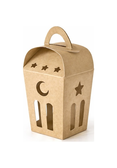 Ramazan Temalı Kutu 12'li 12x6 Cm Kraft Diğer